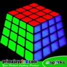 Panel LED Rubix RGB 3D Effect