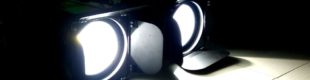 Set Double Fresnel 200 Watt 2in1 Spark