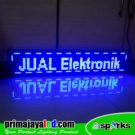 LED Running Teks Biru 101 x 21 cm