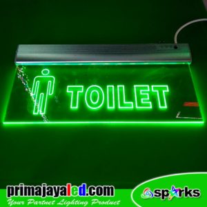 Lampu Sign Emergency Toilet