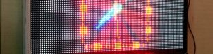 Running LED FullColor 101 x 65 cm