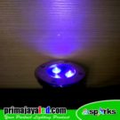 Lampu Tanam Lantai LED 3W Biru