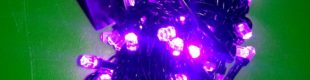 New Twinkle LED Natal Violet