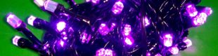 New Twinkle LED Natal Violet