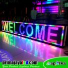 Running Teks LED 197 x 37cm Fullcolor