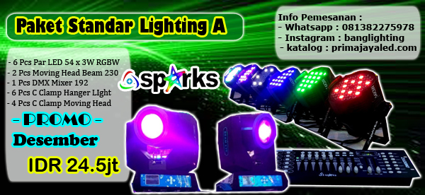 promo desember paket lighting standar