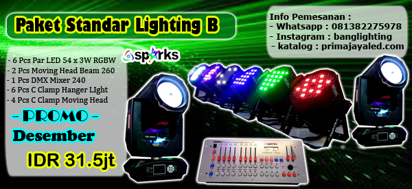promo desember paket lighitng standar b