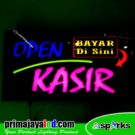 LED Acrylic Sign Kasir