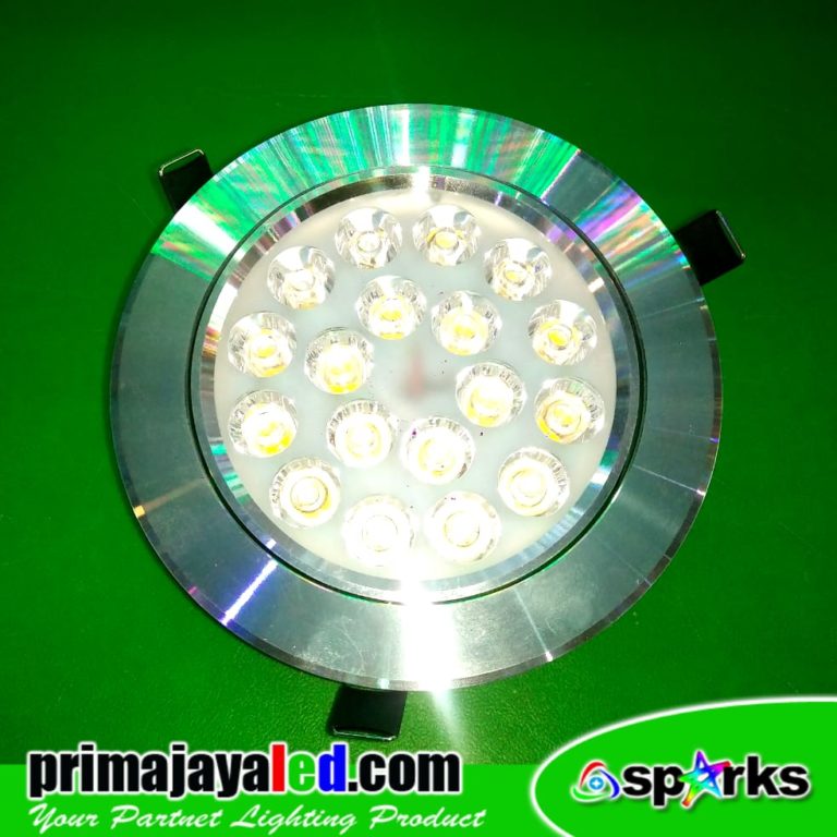  Lampu  LED  Downlight Spotlight 18  Watt  Prima Jaya LED 