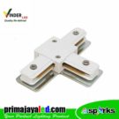 Vinder Connector Rell Track T Putih