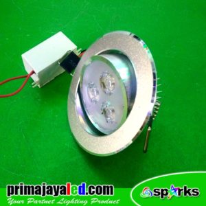Ceiling LED Silver 3 Watt