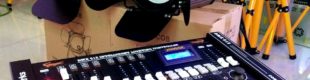 Fresnel LED 200 Watt Set DMX Pro