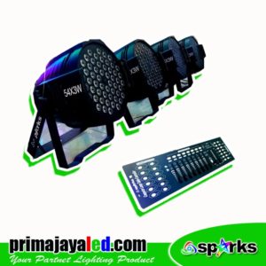Paket Par LED Set 4 DMX Basic