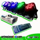 Paket Stage Par LED Smoke DMX Basic