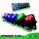 Paket Stage Par Medium LED DMX Basic