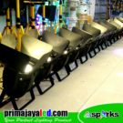 Set 12 Fresnel LED 200w 2in1 Spark