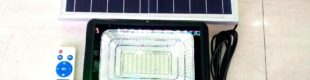 Lampu Tembak LED Solar Panel Set 50 Watt