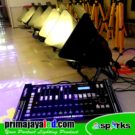 Paket Set 6 Fresnel 200w DMX Pro 2024 Spark