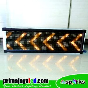 Running Teks LED 69 x 21cm Kuning