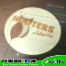 Custom Logo Proyektor LED Hooters Jakarta