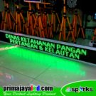 Display Running LED 197cm x 21cm Hijau