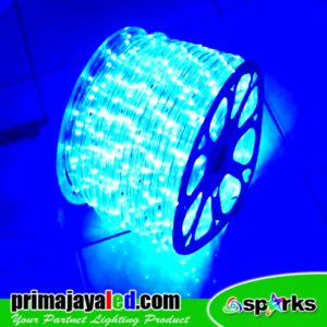 Selang LED Bulat Biru