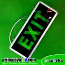 Emergency Sign Exit Dua Sisi