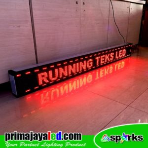 Running LED 197 x 21cm Merah
