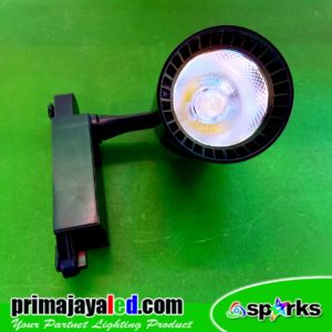 Lampu Track LED 20 Watr Body Hitam