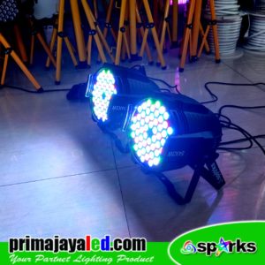 Set Par 54 LED x 3W RGBW Spark
