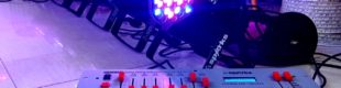 Paket Set 6 Par LED 54 RGBW DMX 240 Spark