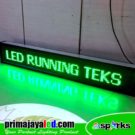 Running Teks 133 x 21cm Hijau