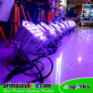 Paket 10 Par LED 54 x 3w Body Putih