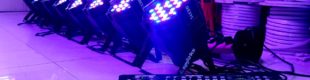 SET Paket 8 Par LED 54 DMX 512
