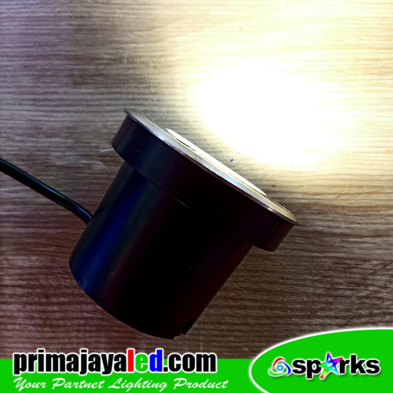 Lampu Uplight Tanam Lantai LED 3 Watt • Prima Jaya LED