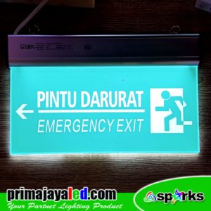 Sign Emergency Exit Pintu Darurat