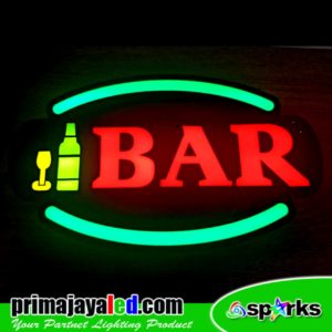 Lampu Sign LED Bar RGB