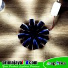 LED Interior Dinding Bulat 8 Watt