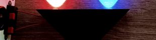 LED Interior Segitiga RGB Active Sound