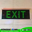Lampu LED Exit Besar Dua Sisi