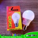 Bohlam LED Vinder 9 Watt