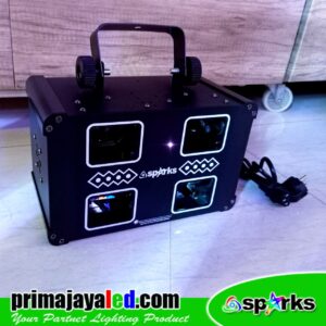 Laser Square 4 Mata Spark RGBV