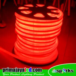 Neon Flexibel LED 10mm 100 Meter Merah
