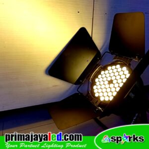 Par LED 54 Fresnel 2in1 Color