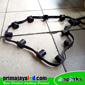 Kabel Running Belt Hitam 10 Meter