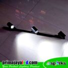 Lampu LED Track Rell COB 7 Watt Body Hitam