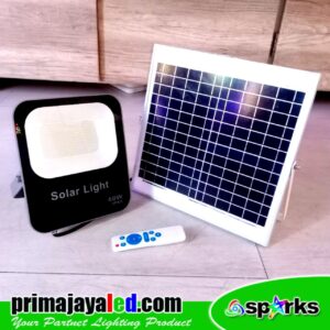 Solar Panel Light Floodlight 60 Watt
