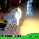 Lampu Fresnel LED 54 Body Putih