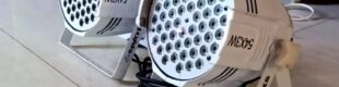 Lampu Fresnel LED 54 Body Putih