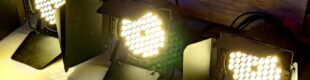 Paket 3 Fresnel LED 54 x 6W 2in1 Spark